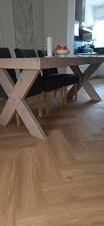 Eettafel steigerhout X poot robuust!, Ophalen of Verzenden, Rechthoekig, 200 cm of meer, 50 tot 100 cm