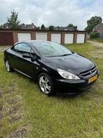 Peugeot 307 2.0 16V CC 2004 Zwart, Auto's, Peugeot, Voorwielaandrijving, 74 €/maand, 4 cilinders, Cabriolet