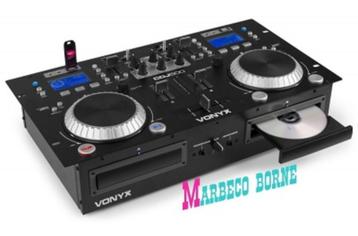 Dubbele CD,USB,MP3,Bluetooth speler versterker, Powermixer beschikbaar voor biedingen