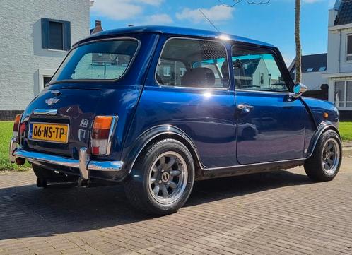 Mini Cooper Classic MPI "Tahiti Blue", 1998, unieke!, Auto's, Mini, Particulier, Overige modellen, Alarm, Bluetooth, Lederen bekleding