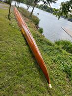 Houten roeiboot acht 8.  Ter decoratie, Ophalen, Gebruikt