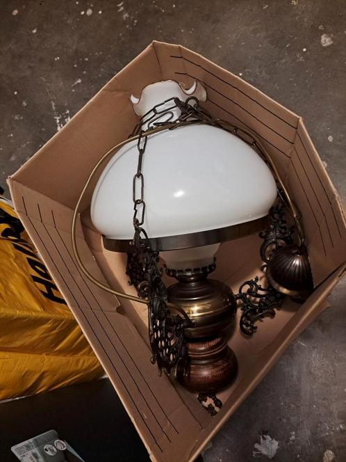 Antieke lamp, werkend, Antiek en Kunst, Antiek | Lampen, Ophalen