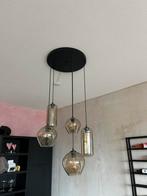 Eetkamer Hanglamp met 5 Lampen, Huis en Inrichting, Lampen | Hanglampen, Ophalen, Zo goed als nieuw, Glas, 75 cm of meer