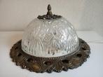 Klassieke flush mount plafonniere / plafondlamp / barokstijl, Antiek en Kunst, Antiek | Lampen, Ophalen of Verzenden