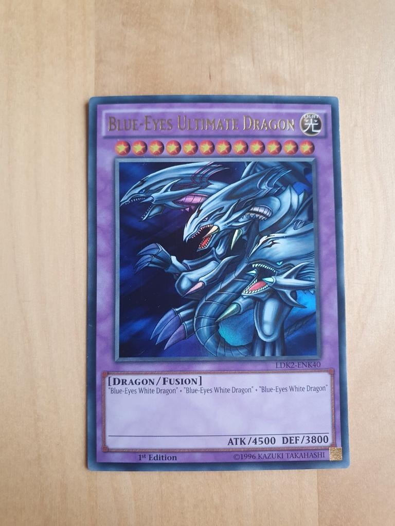 Blue-Eyes Ultimate Dragon LDNK-ENK49 Yu-Gi-Oh card, Hobby en Vrije tijd, Verzamelkaartspellen | Yu-gi-Oh!, Ophalen of Verzenden