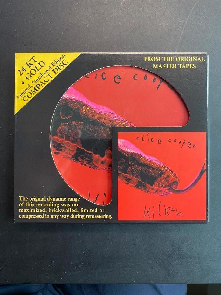 Audio Fidelity Gold CD Alice Cooper - Killer (USA 2009), Cd's en Dvd's, Cd's | Rock, Gebruikt, Poprock, Ophalen of Verzenden