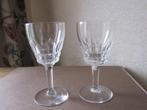 Zeven mooie kristal Val St Lambert portoglazen Mery Esneux, Antiek en Kunst, Antiek | Glas en Kristal, Verzenden
