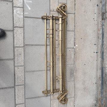 Prachtige zware Amsterdamse school koperen kapstok. beschikbaar voor biedingen