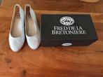Fred de la Bretoniere leren schoenen maat 39, Pumps, Fred de la Bretoniere, Wit, Ophalen of Verzenden