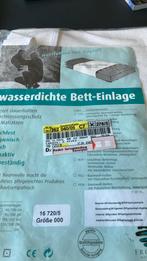 2 WATER DICHTE MOLTONS voor PEUTER/KLEUTERBED, Ophalen of Verzenden, Nieuw, Eenpersoons