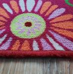 Bloementapijt lekker vrolijk tapijt met bloemen 115x170 cm, Huis en Inrichting, Stoffering | Tapijten en Kleden, Zo goed als nieuw