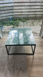 Groene marmeren salontafel India Green - b80/l90, Huis en Inrichting, Tafels | Salontafels, Ophalen, Overige materialen, 50 tot 100 cm