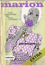 Marion juni 1970 - vintage patronen mooie jaren 70 mode make, Hobby en Vrije tijd, Kledingpatronen, Vrouw, Gebruikt, Marion, Verzenden