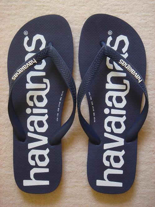Originele HAVAIANAS slippers mt 46 blauw - NIEUW ONGEDRAGEN!, Kleding | Heren, Schoenen, Nieuw, Slippers, Blauw, Ophalen