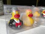 Ser badeendjes bruid en bruidegom, leuk voor bruiloft, Ophalen of Verzenden, Nieuw, Versiering, Geboorte of Huwelijk