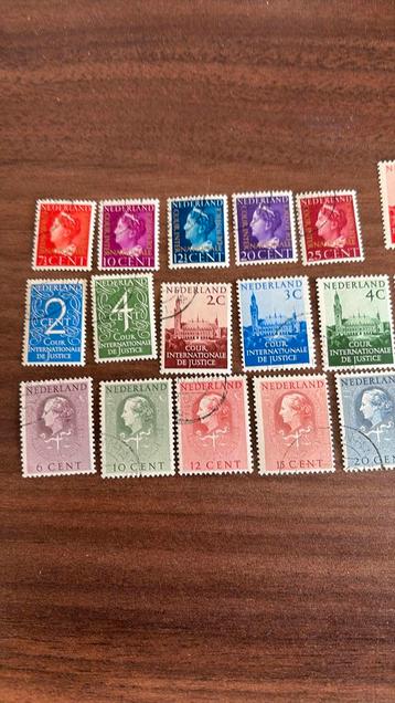 Nederland Dienstzegels D20 - D40 beschikbaar voor biedingen