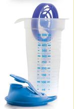 Tupperware Quickshaker 500ml Bake to Basics Nieuw, Nieuw, Overige typen, Wit, Verzenden