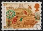 UK - mi. 1072 Domesday Book 1986, Verzenden, Gestempeld
