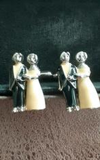 Manchetknopen - Bruidspaar, Ophalen of Verzenden, Gebruikt, Mens