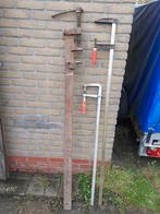 3 lijmklemmen, Doe-het-zelf en Verbouw, Gereedschap | Handgereedschap, Ophalen, Gebruikt