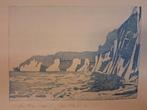 Kustgezicht door graficus Jan Henkel,, Ophalen of Verzenden