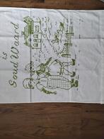 3 jaren 50/60 overhanddoeken katoen en gaaf!vintage!, Ophalen of Verzenden, Zo goed als nieuw