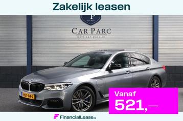 BMW 5-serie 530e iPerformance M-Sport LED/VIRTUAL/SFEER/PANO beschikbaar voor biedingen