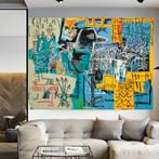 Jean Michel Basquiat 150x110cm Alu Dibond Pop Art Street, Huis en Inrichting, Woonaccessoires | Schilderijen, Tekeningen en Foto's
