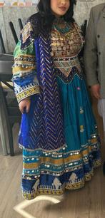 Prachtige Afghaanse Jurk, Ophalen of Verzenden, Zo goed als nieuw, Maat 38/40 (M)