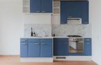 Keuken Bruynzeel blauw, Huis en Inrichting, Keuken | Complete keukens, Ophalen, Gebruikt, Kunststof, Hoekkeuken