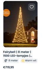 Gloednieuwe Fairybell 8 meter incl mast en 1500 leds, Diversen, Kerst, Ophalen of Verzenden, Zo goed als nieuw