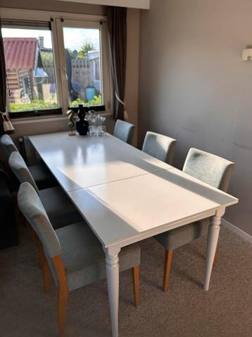 6 Stoelen  olijf groen beschikbaar voor biedingen