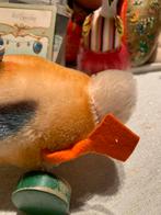 Vintage Steiff Eend op Wielen - Paasdecoratie, Antiek en Kunst, Antiek | Speelgoed, Ophalen of Verzenden