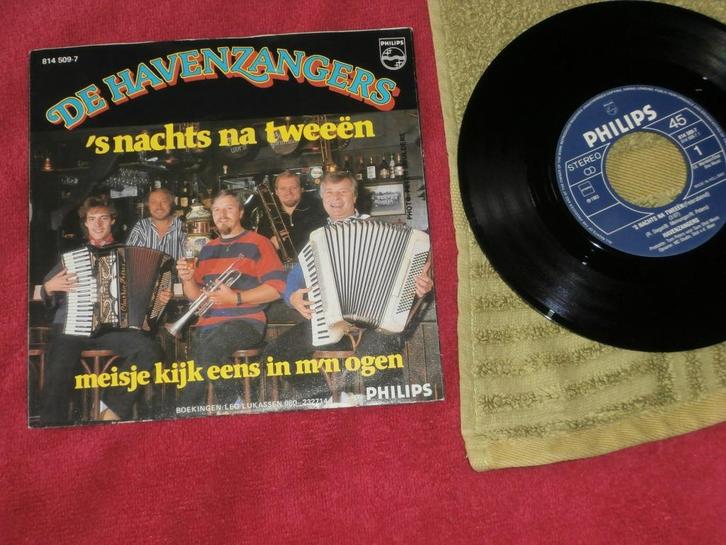 De Havenzangers - 's Nachts Na Tweeën., Cd's en Dvd's, Vinyl Singles, Single, Nederlandstalig, 7 inch, Ophalen of Verzenden