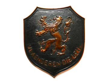 Wapenschild Vlaenderen die Leu België Vlaanderen de Leeuw beschikbaar voor biedingen