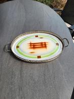 Art deco ovalen dienblad, Antiek en Kunst, Ophalen
