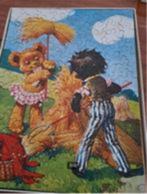 Moortje en Beer , antieke puzzel compleet in doos, Ophalen of Verzenden