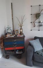 vintage PTT 1965 technische dienst kar met lades, Ophalen, Gebruikt, 50 tot 100 cm, 3 of 4 laden