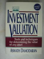 Investment Valuation van Aswath Damodaran, Ophalen of Verzenden, Nieuw, Economie en Marketing