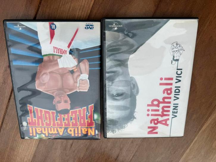 Najib Amhali DVD Collectie, Cd's en Dvd's, Dvd's | Cabaret en Sketches, Zo goed als nieuw, Stand-up of Theatershow, Alle leeftijden