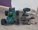 Traxxas rustler vxl met Bluetooth, Hobby en Vrije tijd, Modelbouw | Radiografisch | Auto's, Auto offroad, Zo goed als nieuw, Schaal 1:10