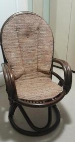 Rotan stoel  Manou, Huis en Inrichting, Ophalen, Minder dan 50 cm, Gebruikt, Minder dan 75 cm