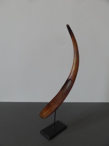 Mooka lepel gemaakt van Zébu, lengte ca 41 cm Ethiopie beschikbaar voor biedingen