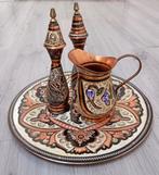 Erzincan Mine Work koperen set van 4, Ophalen of Verzenden