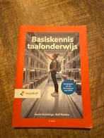 Basiskennis taalonderwijs - PABO studieboek, Boeken, Ophalen of Verzenden, Gamma, Zo goed als nieuw, HBO