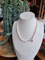 handgemaakte parel ketting, Sieraden, Tassen en Uiterlijk, Kettingen, Ophalen of Verzenden, Nieuw, Steen of Mineraal