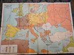 Landkaart Europa 1939, Antiek en Kunst, Antiek | Schoolplaten, Ophalen of Verzenden, Aardrijkskunde