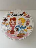 Blond Amsterdam Taartplateau - Nieuw!, Huis en Inrichting, Ophalen, Porselein of Keramiek, Schaal, Rond