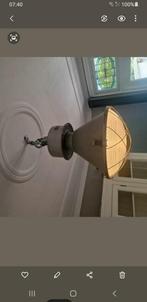 zware robuuste industriële hanglamp, Ophalen, Gebruikt, 50 tot 75 cm, Glas