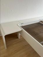 Auping Auronde achterwand wit 160 breed, Gebruikt, Wit, Tweepersoons, Ophalen of Verzenden